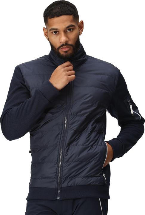Actual product image Regatta Mens Colliston Baffled Fleece Jacket (S)