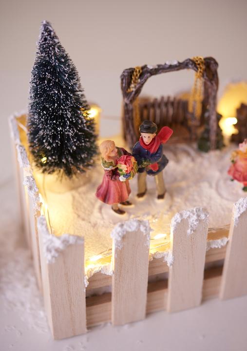 Produktbild VBS Deko-Miniaturen Set "Winter"