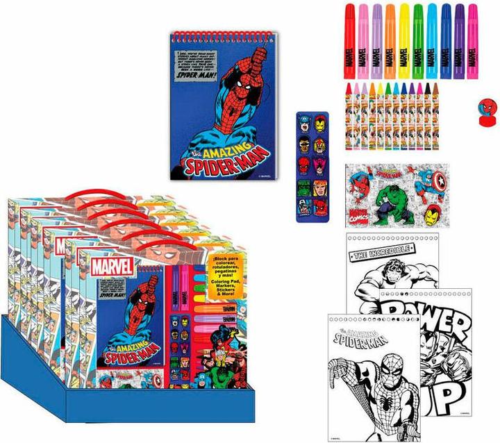 Produktbild Malset in Aufsteller, Blau