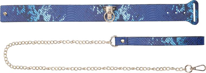 Image du produit Ouch! Florence Collection - Collar with Leash - Blue