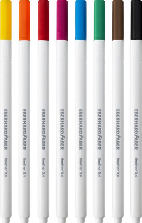Actual product image EberhardFaber Fineliner case of 8 (8x)