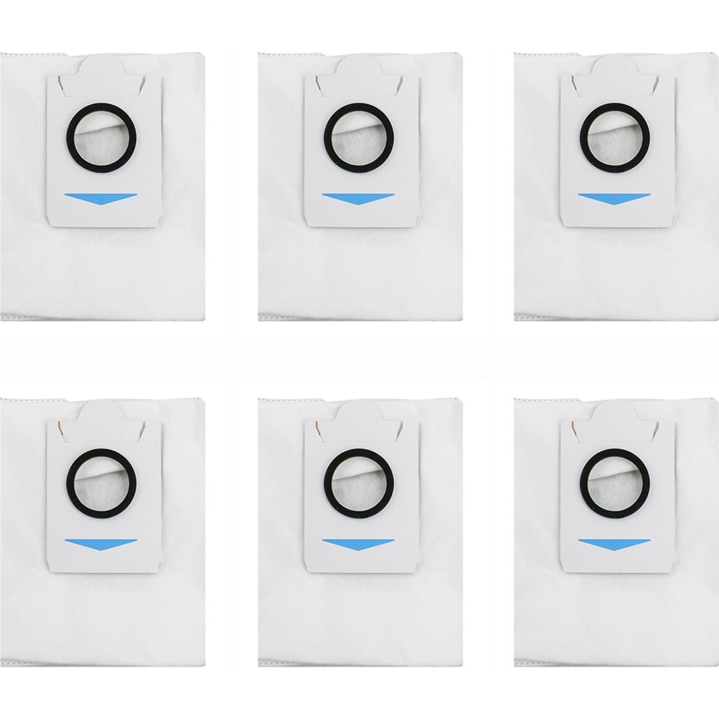 Roboparts Staubbeutel für Ecovacs Deebot X1 Turbo/Omni 6er Pack, Staubsaugerbeutel