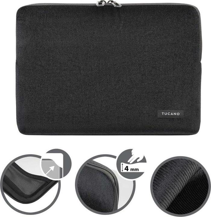 Produktbild Tucano Sleeve VELLUTO 16" (16", Apple)