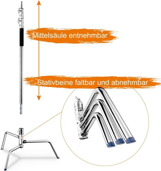 Actual product image Walimex pro Pro lamp tripod extreme 20, 300cm (300 cm, 20 kg)