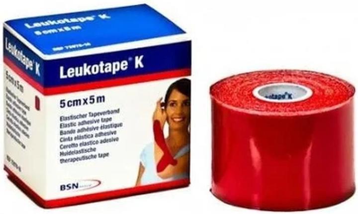 Produktbild BSN K Pflasterbinde 5mx5cm rot (5 m)