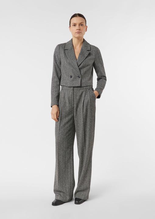 Immagine prodotto Comma Indoor-Blazer Verkürzter Herringbone-Blazer (40)