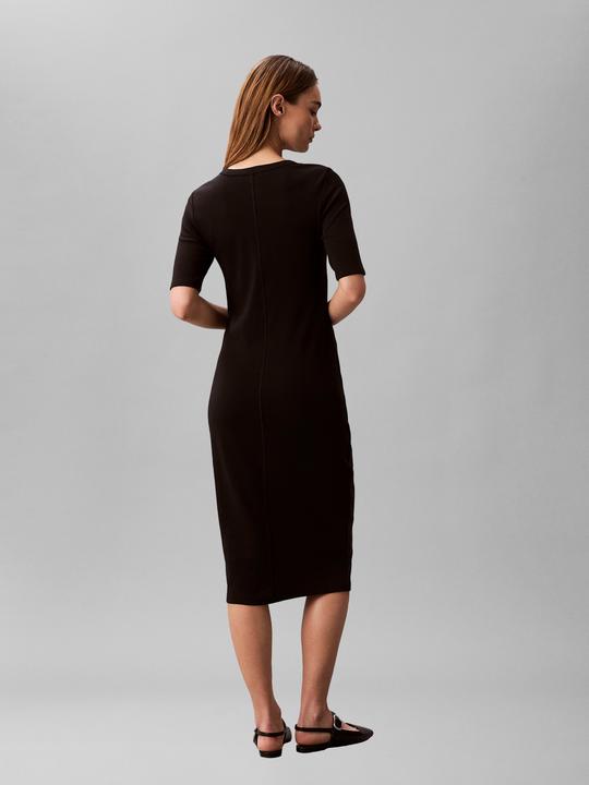 Produktbild Calvin Klein Raffinierte Baumwollrippe Midirock (L)
