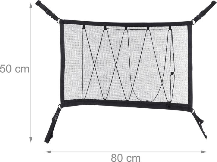 Immagine prodotto Relaxdays Autodach-Gepäcknetz