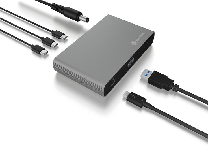 Produktbild Icy Box IB-HUB801-TB4 (Thunderbolt, 4 Ports)