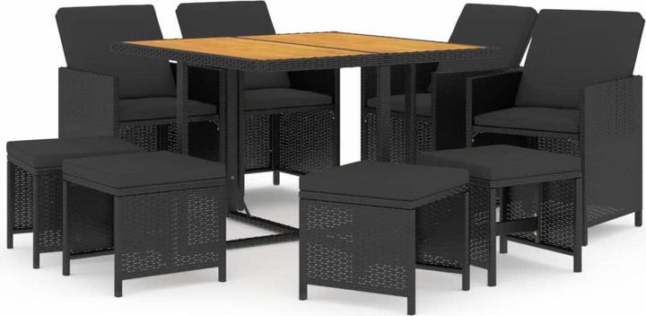 Produktbild vidaXL Garten Essgruppe (109 x 107 x 74 cm)