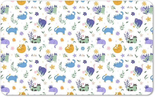 Tarhong Napfunterlage Flower Cats