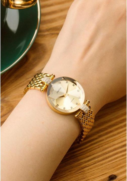 Actual product image Jowissa Facet rhinestones (Analogue wristwatch, 30 mm)