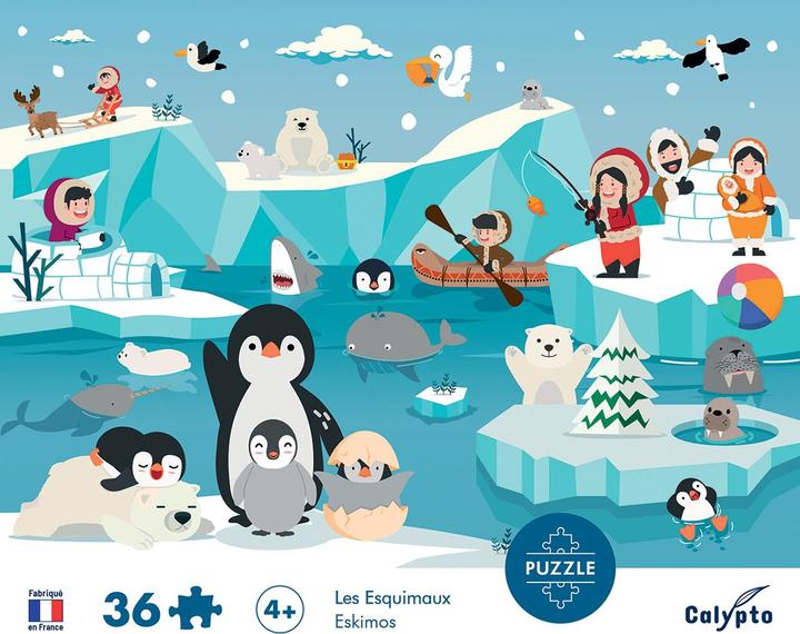 Immagine prodotto Sentosphere Puzzle 36 Pezzi Les Esquimaux (36 pezzi)