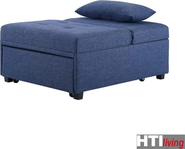 Produktbild HTI-Living Schlafsessel Magarete Blau