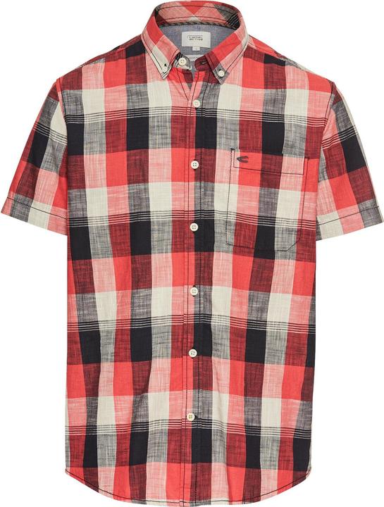 Actual product image Camel Active Kariertes Kurzarmhemd aus reiner Baumwolle (5XL)
