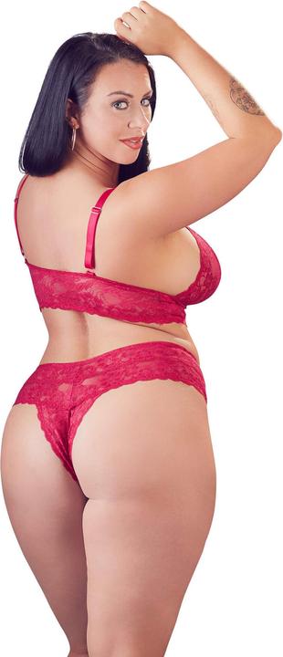 Image du produit Cottelli Collection Soutien-gorge et string ouvert (XL)