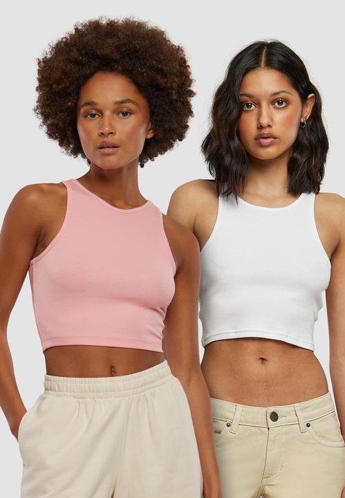 Produktbild Urban Classics Ladies Cropped Rib Top 2-Pack - 19707 (S, XL)