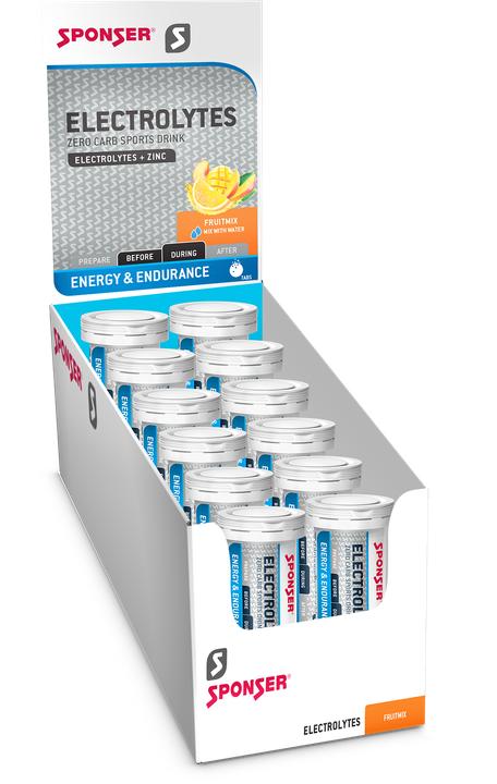 Sponser Électrolytes (Multifruit, 12 x)
