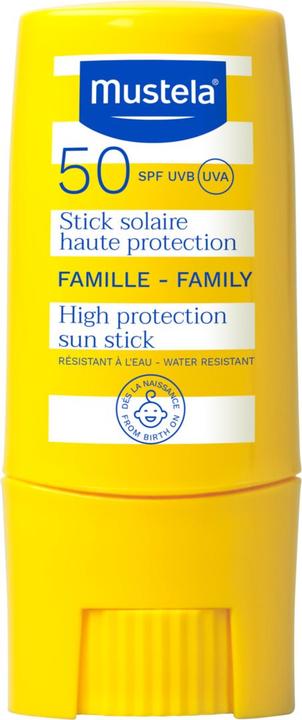 Etichetta energetica Mustela Mineral Sunscreen (Stick solare, SPF 50, 9 ml)