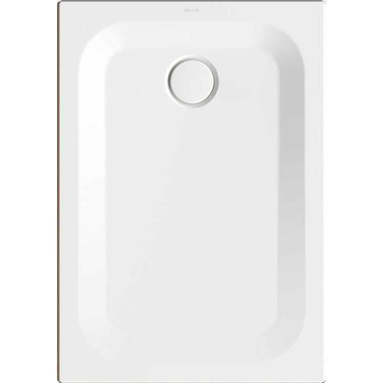 Bette, Duschwanne, Ultra Rechteck-Duschwanne 1000x700x25mm, mit Glasur Plus, 5879