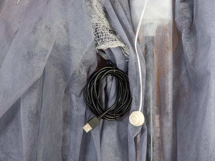 Actual product image Europalms Halloween figure Angel of Death, animated, 160cm (3 pcs.)