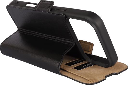 Produktbild Mike Galeli Book-Cover Leder Fabio black (Apple iPhone 17 Pro)