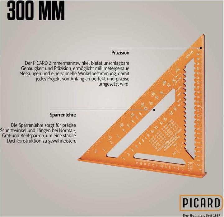 Produktbild Picard Zimmermannswinkel SET 180mm und 300mm