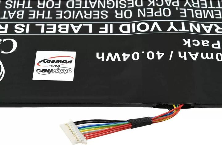 Actual product image AccuCell Battery Acer Swift 7 SF713-51-M8MF, Spin 7 SP714-51-M339, type SQU-1605 etc. (2600 mAh)