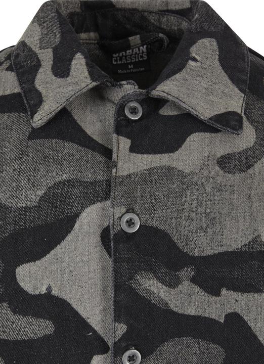 Produktbild Urban Classics Laser Camo Printed Boxy Shirt - 166807 (5XL)