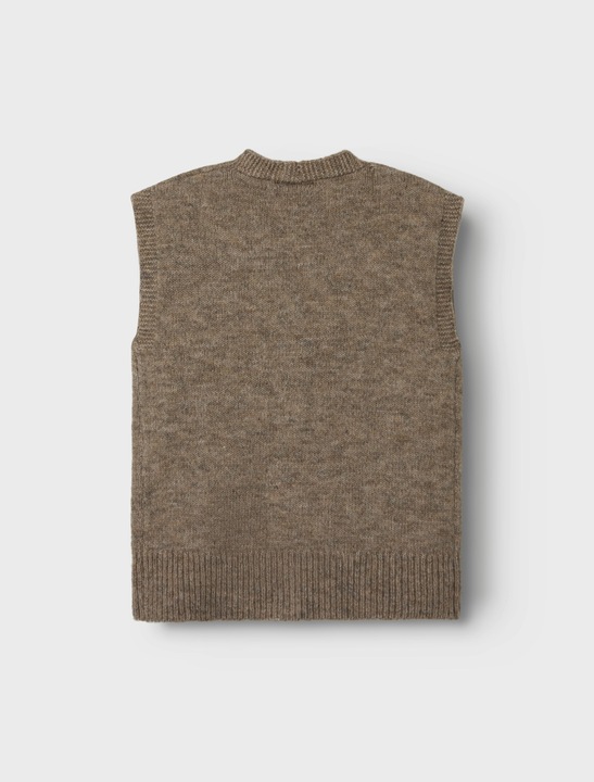 Actual product image Lmtd Relaxed fit knitted waistcoat (134)