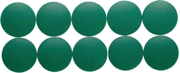 Actual product image Maul Round magnet solid 38 mm 2.5 kg adhesive force 10 pieces green