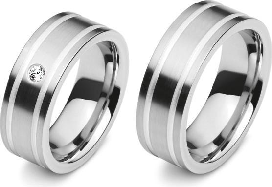 Produktbild Muau Partnerring Silber 925 (54, 925 Silber)