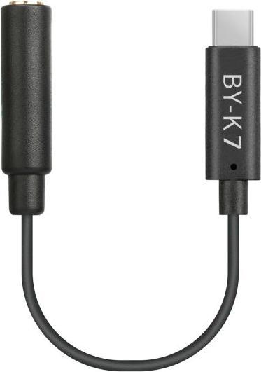 Boya Universal Adapter BY-K7 3,5mm TRS zu USB-C für DJI Osmo Action