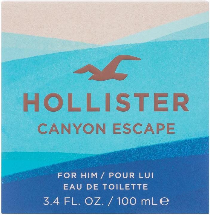 Actual product image Hollister Canyon Escape for Him EDT 50 ml (Eau de toilette, 100 ml)