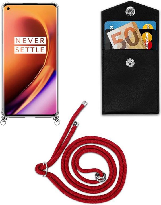 Produktbild Cadorabo TPU Handy Kette SILBER Cover
