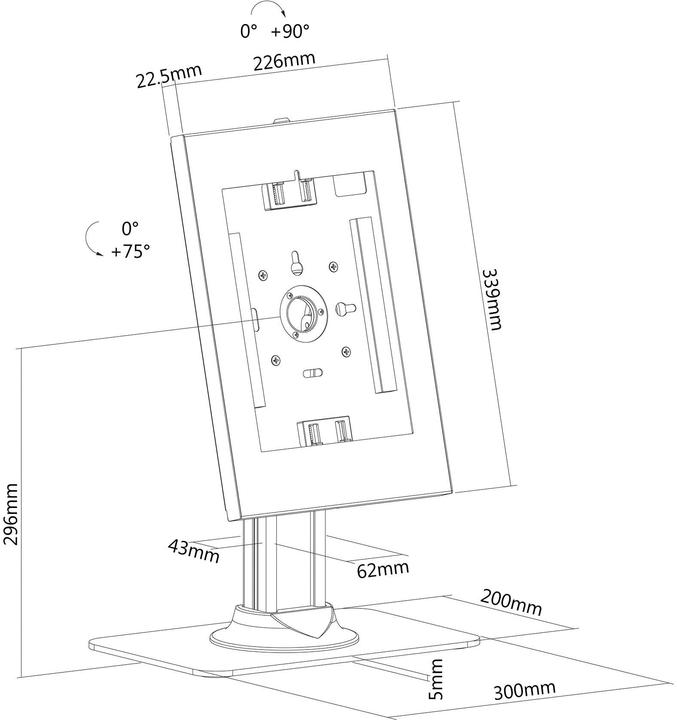 Immagine prodotto PureMounts Supporto PDS-6010