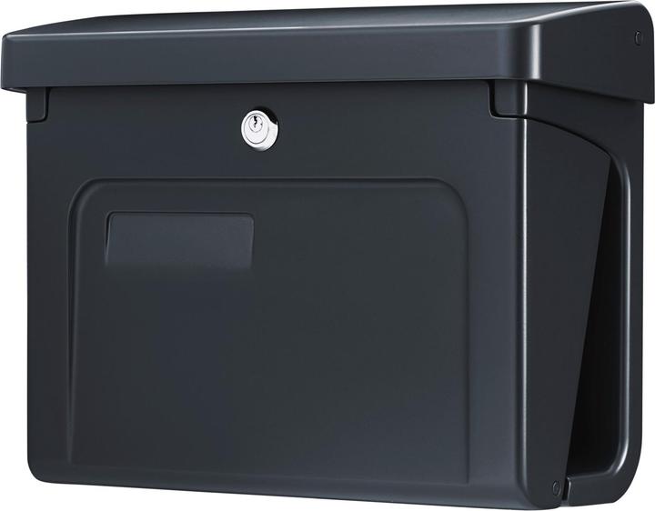 Produktbild Burg Wächter Briefkasten Kunststoff BxHxT 415/305/160 mm Fehmarn 3888 Ant anthrazit mit Klappe Zeitu
