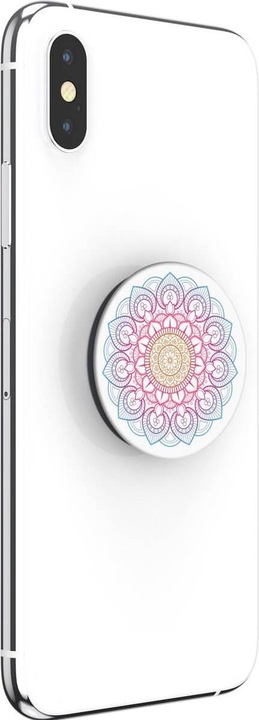 Actual product image PopSockets PopGrip Basic Rainbow Mandala
