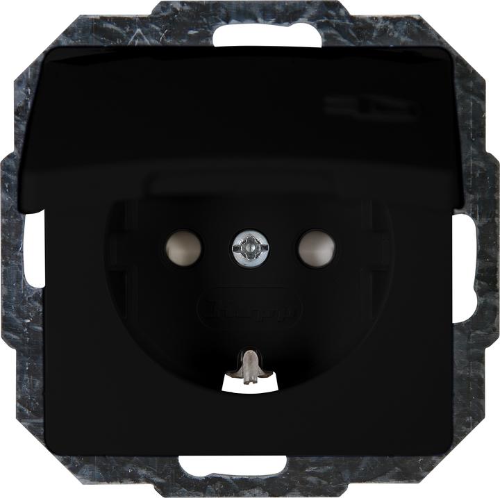 Actual product image Kopp Insert socket outlet Paris Black (matt) 920850086