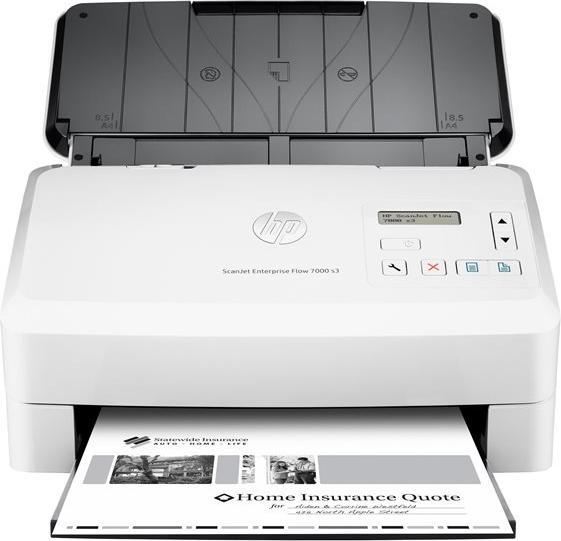 Immagine prodotto HP Scanner ScanJet Enterprise Flow 7000 s3 con alimentazione a fogli (USB)