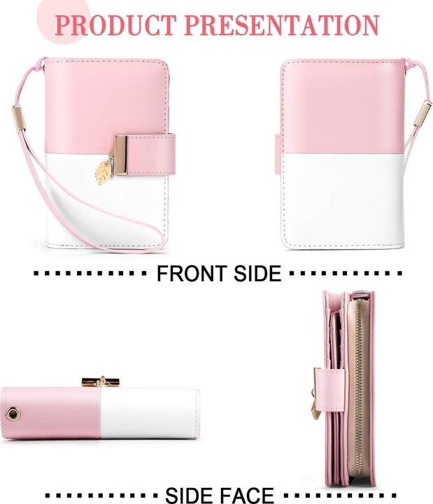 Produktbild Only-Bags.Store Ledergeldbörse Geldbörse mit vielen Fächern Brieftasche mit RFID-Schutz 18 Kartenfächer Geldbörsen