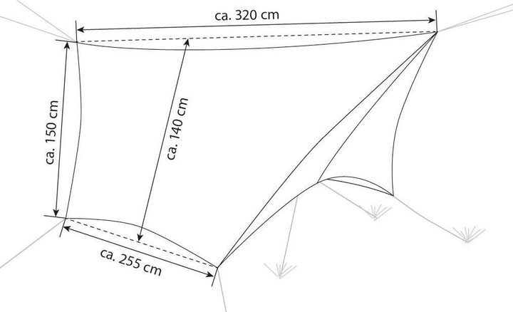 Actual product image Amazonas Tarp Adventure Wing Tarp