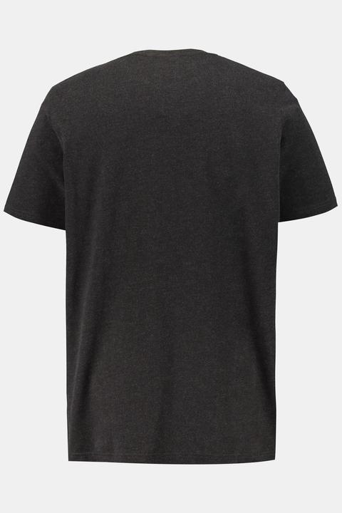 Produktbild JP1880 Henley, Basic, Knopfleiste, Halbarm, bis 7 XL (L)