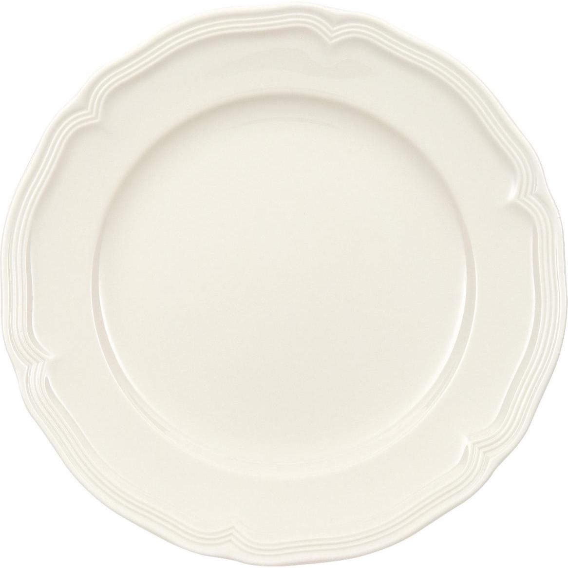 Villeroy & Boch Frühstücksteller Manoir, Teller, Weiss