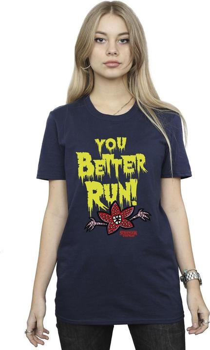 Image du produit Netflix - T-shirt STRANGER THINGS YOU BETTER RUN - Femme (S)
