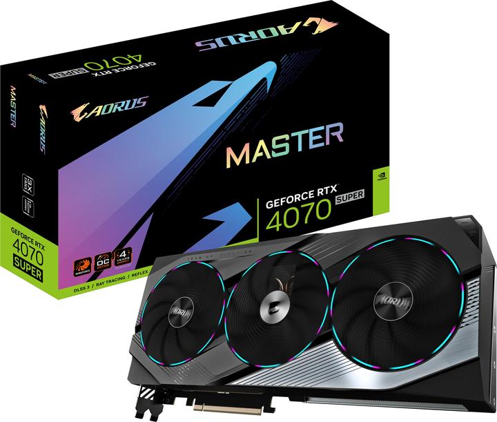 Gigabyte AORUS GeForce RTX 4070 SUPER MASTER (12 GB)
