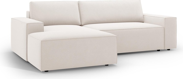Actual product image Micadoni Left Corner Sofa With Bed Function And Box, "Jodie", 3 Seats, 246x151x86 Made in Europe (Corner sofa)