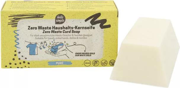Produktbild hello simple Zero Waste Haushaltskernseife (Kernseife)