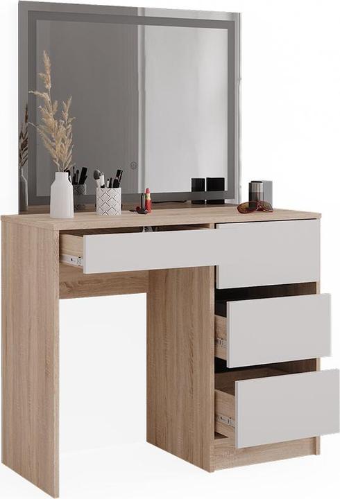 Produktbild Vicco Sherry mit LED-Spiegel (90 x 40 x 75 cm)
