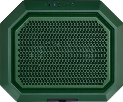 Actual product image Thermaltake The Tower 300 Racing Green (mATX, Mini-ATX)